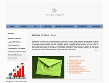 Tablet Screenshot of goroi-data.com